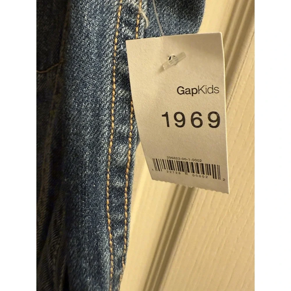 GAP Kids 1969 Blue Denim Jacket Medium NWT‎